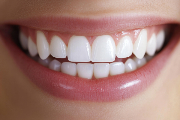 woman smiling